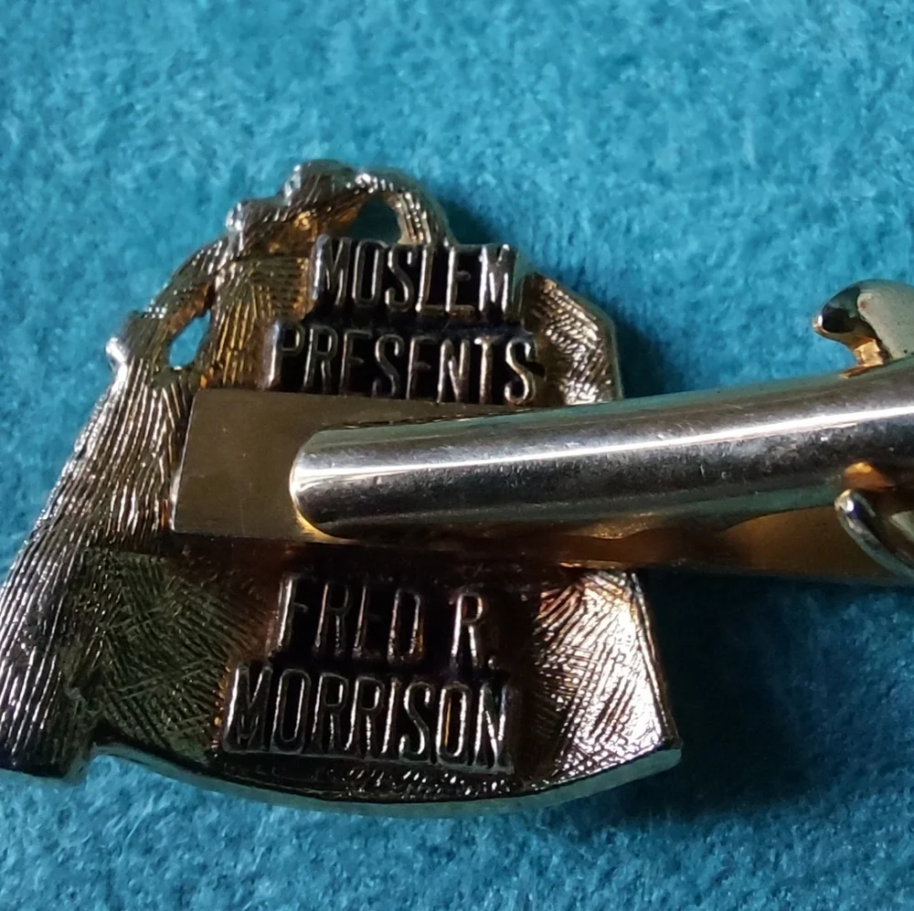 Vintage Masonic Shriners Vintage Tie Clips, Lot of Two Estate Jewelry